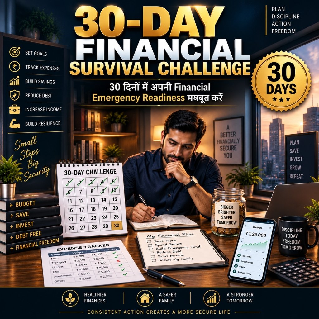 30-Day Financial Survival Challenge